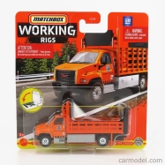 Matchbox GMC 3500 Attenuator Truck 2018 1:64 Oranžová Černá