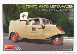 Miniart Tempo A400 Van Lieferwagen 3-kolesová sanitka Vojenská 1962 1:35 /