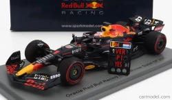 Spark-model Red bull F1  Rb18 Team Oracle Red Bull Racing N 1 Winner Dutch Gp World Champion 2022 - 30th Victory Max Verstappen 1:43 Matná Modrá Žlutá Červená