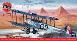 Classic Kit VINTAGE lietadlo A01085V - Avro 504K (1:72)