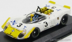 Najlepší model Porsche 908/2 N 3 Jarama 1970 Wisell - Bagration 1:43 Bielo-žltá