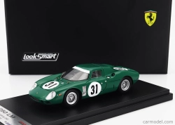Looksmart Ferrari 250lm Coupe N 31 3rd 12h Sebring 1965 David Piper - Tony Maggs 1:43 Zelená