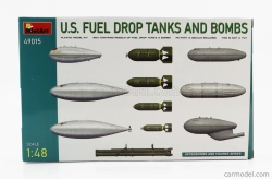 Miniart Accessories Military U.s. Fuel Drop Tanks And Bomb 1:48 /