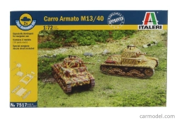 Italeri Iveco fiat Tank Ansaldo M13/40 Military 1942 1:72 /