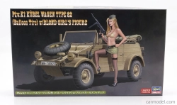 Hasegawa Volkswagen Type 82 Cabriolet Open Military 1940 1:24 /