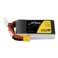 Tattu batéria LiPo 650mAh 3S1P 75C 11.1V XT30 plug