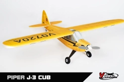 PIPER J-3 CUB - ARF 1500mm (VA-Models) (žlutý)