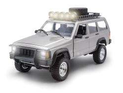 RC auto SUV Legend 4x4 1:12 4WD, strieborná + náhradná batéria