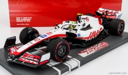 Minichamps Haas F1 Vf-22 Ferrari Team Haas N 47 Bahrain Gp 2022 Mick Schumacher 1:18 Biela čierna červená