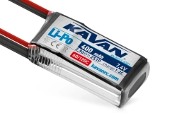 KAVAN - Li-Po 400 mAh/7,4 V 60/120C, 2,96 Wh