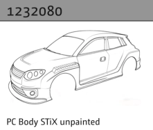 1232080 - PC Body STiX unpainted