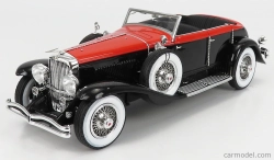 Modely v mierke Matrix Duesenberg J Riviera Phaeton By Brunn Cabriolet Open 1934 1:18 Black Orange