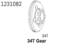 1231082 - Crown Gear 34T CR4.4