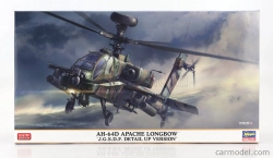 Hasegawa Hughes Ah-64d Apache Longbow Helicopter Military 1975 1:48 /