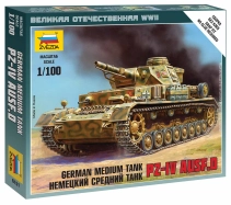 Zvezda Snap Kit - Pz-IV Ausf.D (1:100)
