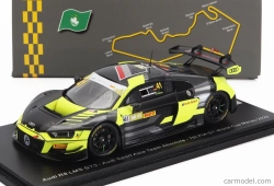 Spark model Audi R8 Lms Gt3 Team Audi Sport Asia Absolute N 41 7th Fia Gt World Cup Macau 2023 Christopher Haase 1:43 Yellow Black