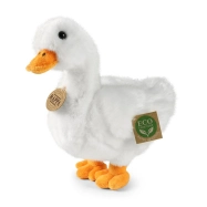 Rappa Plyšová kačica biela 24 cm ECO-FRIENDLY
