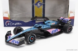 Solido Renault F1 A523 Team Bwt Alpine Press Launch Livery N 10 Pierre Gasly - N 31 Esteban Ocon 2023 1:18 Modrá čierna ružová