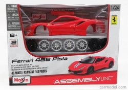 Maisto Ferrari 488 Pista 2018 1:24 Red