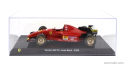 Edicola Ferrari F1 412 T2 N 27 Sezóna 1995 Jean Alesi - Con Vetrina - S vitrínou 1:24 červená čierna