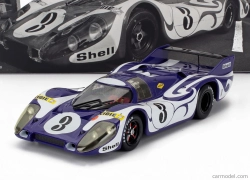 Werk83 Porsche 917 Long Tail Hippie Practise Version N 3 24h Lemans 1970 Gerard Larrousse - Willi Kauhsen 1:18 Purple White