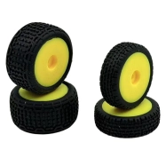 HBP250125 - Speck-B Front/Rear Wheel Set yellow (2)