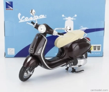 Newray Piaggio Vespa Primavera 2013 1:12 Brown Met
