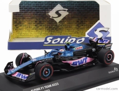 Solido Alpine F1 A523 Team Bwt Alpine N 10 3rd Dutch Gp 2023 Pierre Gasly 1:43 Modrá Ružová