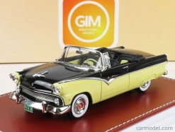 Great-iconic-models Ford usa Fairlane Sunliner Cabriolet 1955 1:43 Zlatobýl Černý