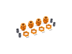 Traxxas náboj kola krátký hliníkový oranžový (pro #9080)
