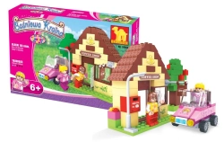 Ausini 24405 Cafe - kocky identickej veľkosti ako Lego