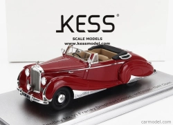 Kess-model Bentley Mkvi Franay Snb26bh Drophead Coupe Cabriolet Open 1947 1:43 Červená