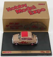 Brumm prom Fiat 500d 1960 - Hobby Model Expo 2007 1:43 Gold Met