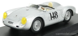 Najlepší model Porsche 550rs N 148 2nd Aosta- Gran San Bernardo 1957 Wolfgang Von Trips 1:43 Silver
