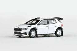 Abrex Škoda Fabia IV RS Rally2 (2022) 1:43 - Bílá