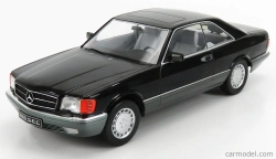Mercedes benz triedy S 560sec (c126) Coupe 1985 1:18 čierna