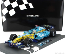 Minichamps Renault F1 R26 Team Mild Seven Renault F1 N 1 Majster sveta GP Turecka 2006 Fernando Alonso 1:18 Svetlo modrá žltá