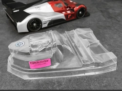 Set doplňků pro karoserii 499T LMH (interiér s helmou, paraboly světel a zadní difuzor)