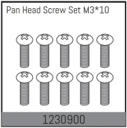 1230900 - M3*10 Pan Head Screw Set (10)