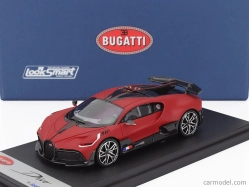Looksmart Bugatti Divo 2020 1:43 Talianska matná červená čierna