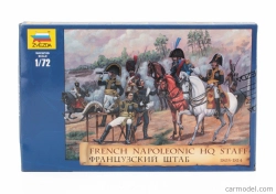 Zvezda Figures French Napoleonic Hq Staff 1:72 /