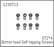 1230713 - Button head Self-tapping screws ST2*4 (8) - Khamba