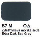 Agama Email B7 M Zvlášť tmavá mořská šedá