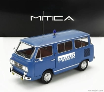 Mitica-diecast Fiat Fiat 850 Familiare Polizia 1970 – Interno Brown 1:18 Světle Modrá