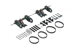 Exway ACE RKP Trist truck set pre 4WD (čierny)