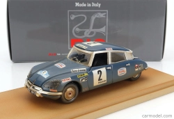 Rio-models Citroen Ds21 N 2 4th Rally Marocco Dirty Version 1971 Bob Neiret - Jacques Terramorsi 1:43 Modrá