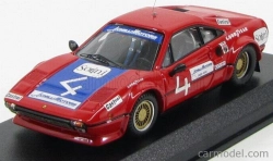 Najlepší model Ferrari 308 Gtb Coupe N 4 Daytona 1978 Mallet - Romolotti - Bondurant 1:43 Red