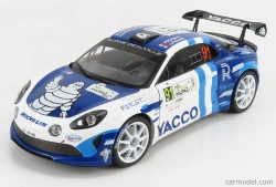Solido Renault A110 Alpine N 91 Winner Rgt Class Rally Monza 2020 P.ragues - J.pesenti 1:18 2 Tones Blue White