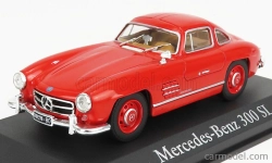 Edicola Mercedes Benz 300sl Coupe 1954 - Con Vetrina - S vitrínou 1:43 červená