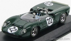 Najlepší model Lola T70 Spider N 22 Silverstone 1966 H.dibley 1:43 Zelená